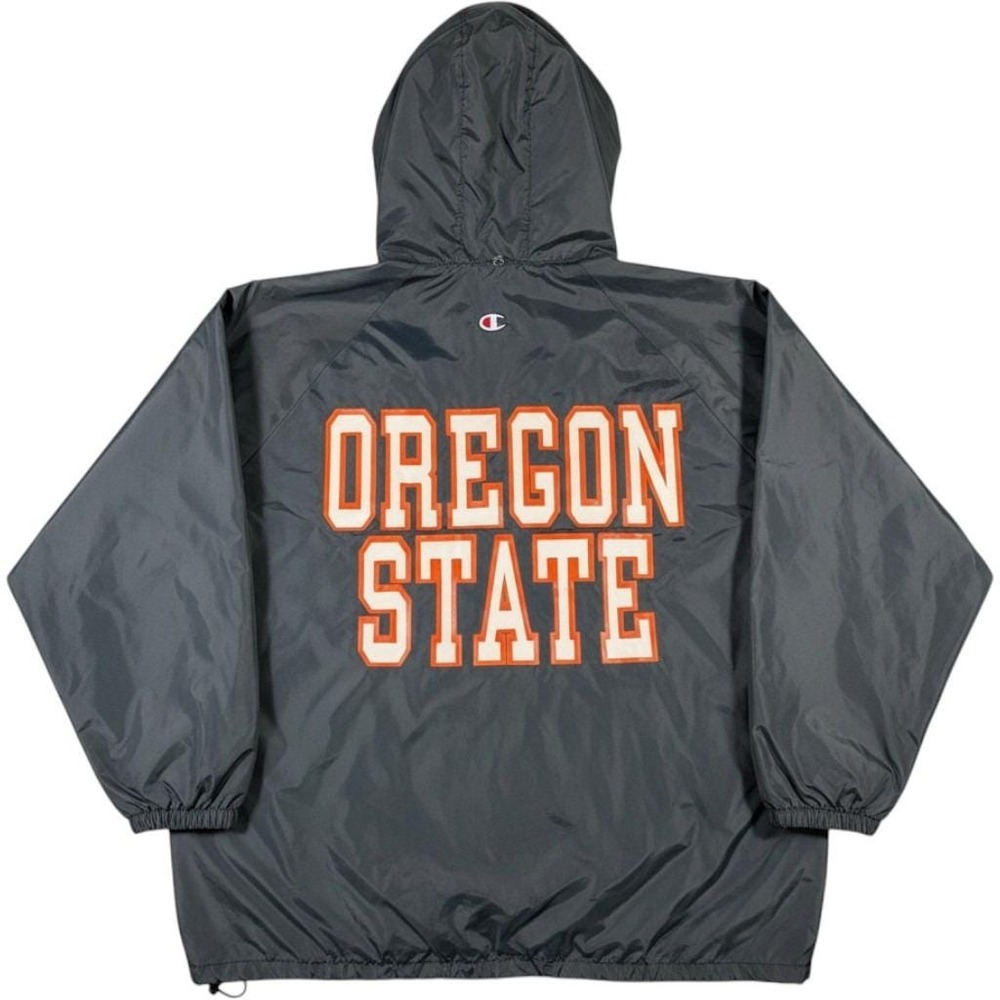 Vintage 90s Champion Oregon State Beavers Windbreaker Jacket Men XXL Made In USA
